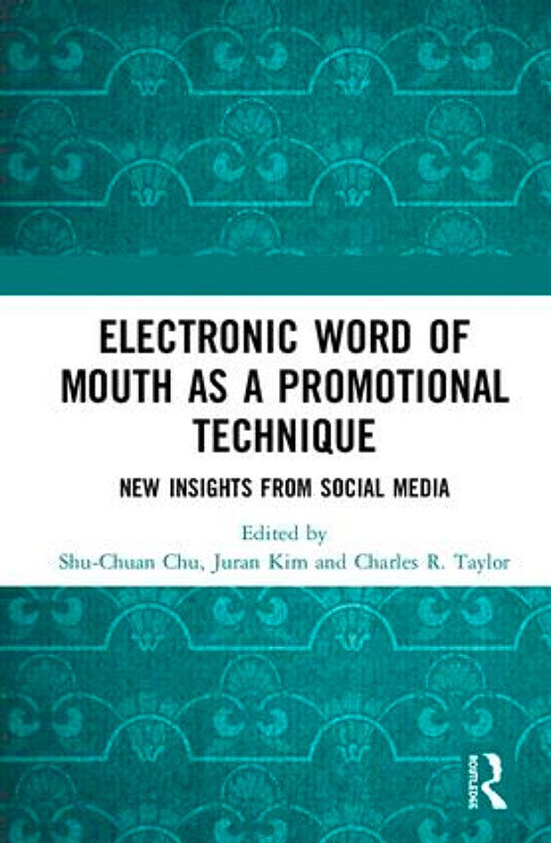 Electronic Word of Mouth as a Promotional Technique, cover