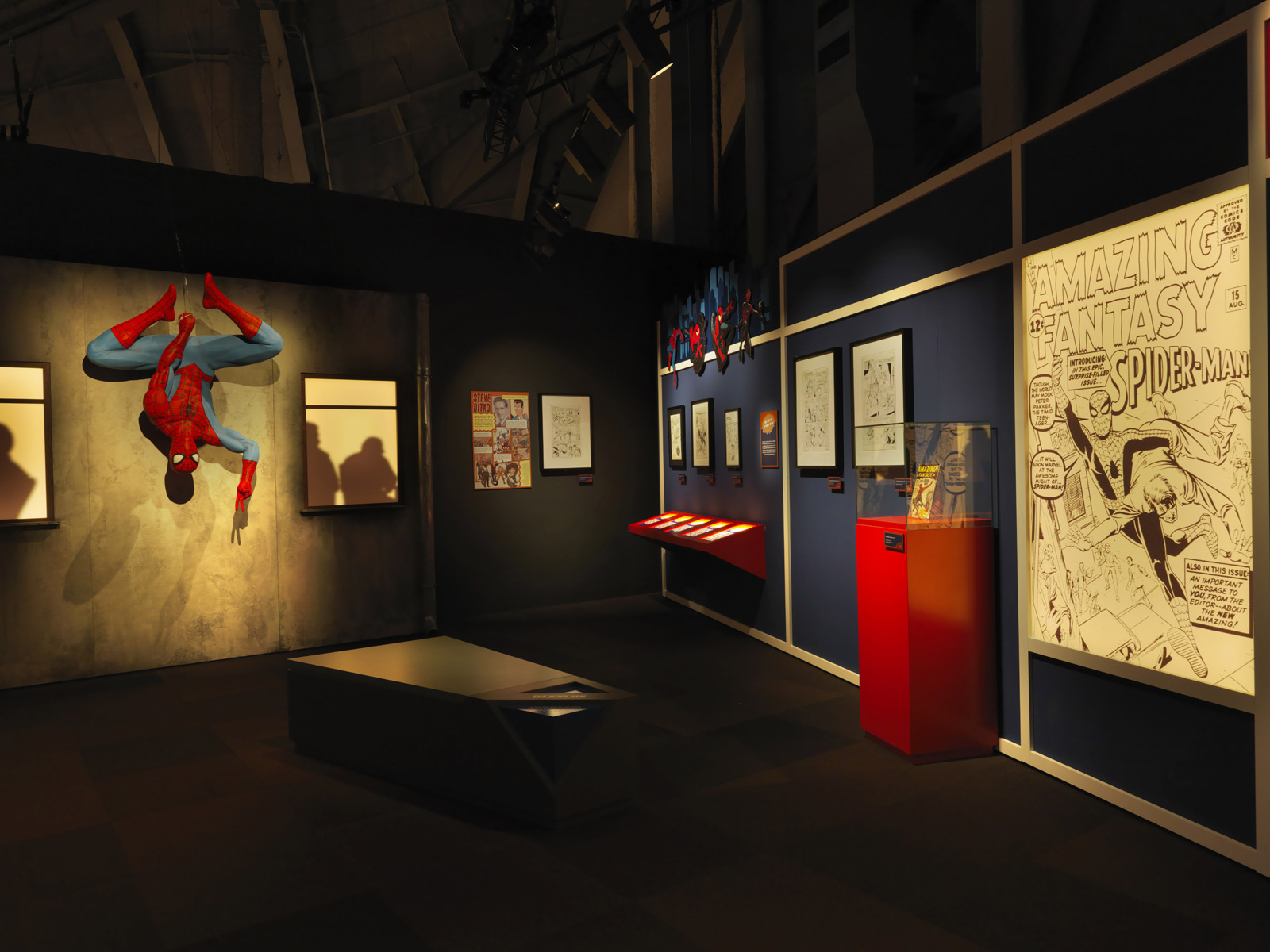 New Marvel exhibit at the Museum of Science and Industry.