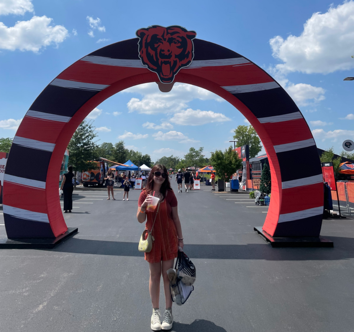 Zoey Duchene at Bears Camp